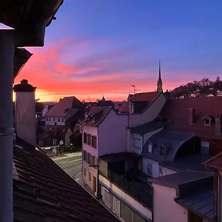 Sur Les Toits D'A Cote, Centre Ville, Wifi Montbéliard Esterno foto